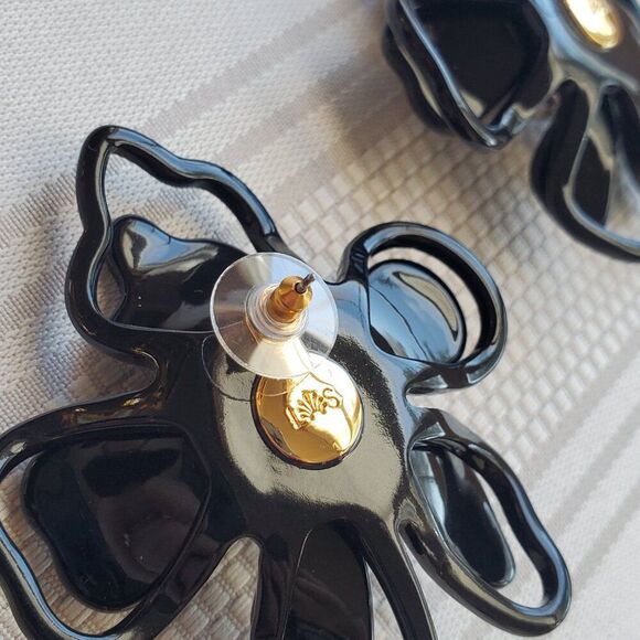 Brand New. Lele Sadoughi Crystal Azalea Statement Earrings - Picture 7 of 13